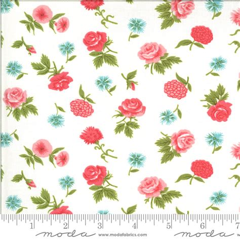 Moda POCKETFUL POSIES 33544 11 Pink Blue Floral | Ubuy India