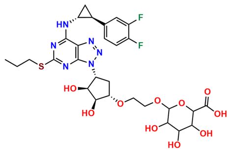 Ticagrelor O-Glucuronide | CAS No- NA | NA