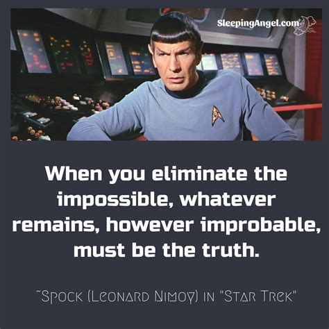Spock Quotes