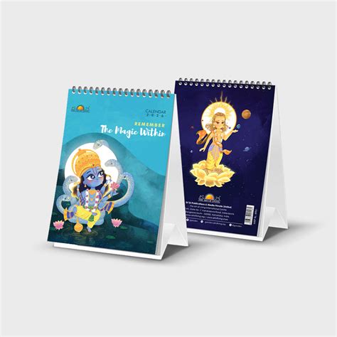 Illustrated Table Top Calendar 2026 – Sri Sri Publications and Media ...