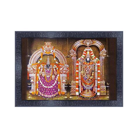 pnf Tirupati Balaji - Lord Venkateswara Wood Frames with Acrylic Sheet ...