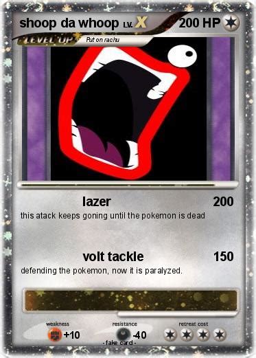 Pokémon shoop da whoop 627 627 - lazer - My Pokemon Card