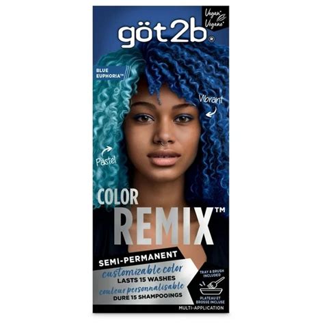Got2b Semi-Permanent Color, Blue Euphoria | Walgreens