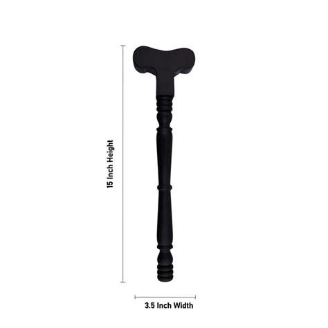 Giri - Karungali Yoga Stick | Yoga Danda | Wooden Danda