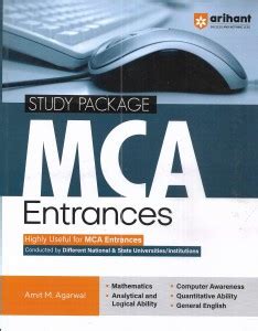 MCA Entrance Exam Guide 2023-24 With Solved Paper 2023 In English: Buy ...