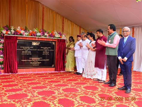 President of India Inaugurates HAL’s ICMF; Lauds HAL – ISRO Partnership