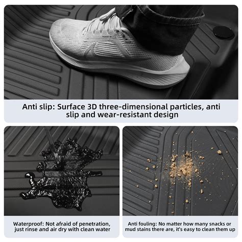 for Chevrolet Chevy Bolt EV 2022 2023 2024 Car Floor Mats Cargo Liner ...