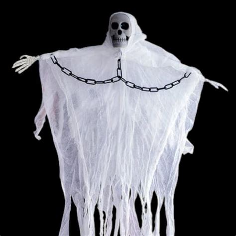 Buy PartyToko Halloween Scary Hanging Ghosts Creepy Horror Skull Party ...