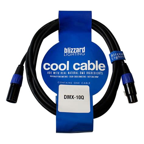 Blizzard 10 Foot 5-Pin DMX Cable