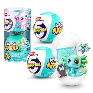 5 Surprise A-Lot-A Axolotls, Series 1 (2 Pack) : Amazon.in: Toys & Games