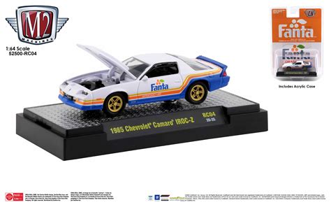 Buy M2 Machines Coca-Cola Release RC04 1985 Chevrolet Camaro IROC-Z ...