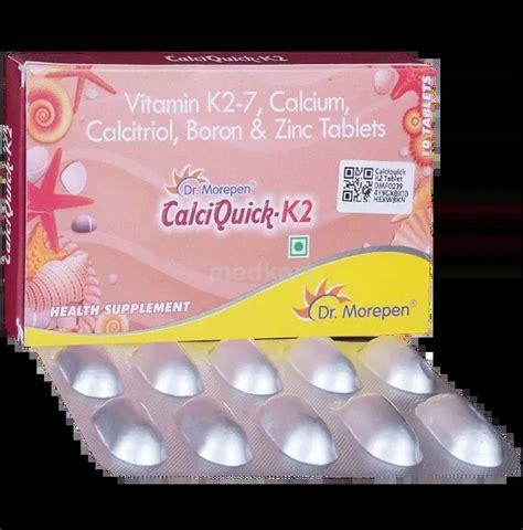 Buy Calciquick K2 Tablet 10s Online at Best Price | Medkart
