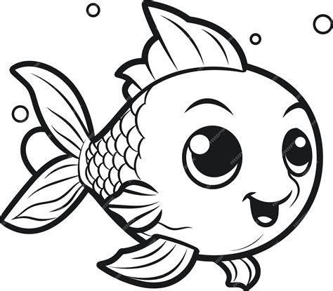 Fish Coloring Pages For Kids