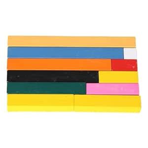 LR Decor 10x Math Number Rods Counting Activity Preschool Geometry Math ...