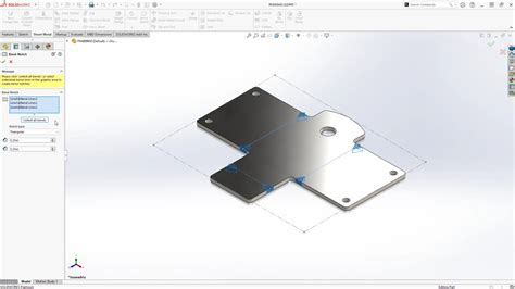 How To Draw Sheet Metal Box In Solidworks