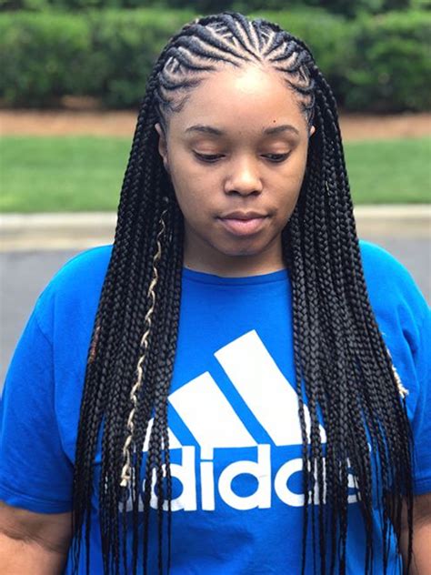 Half Braids Half Straight Back at Douglas Tijerina blog