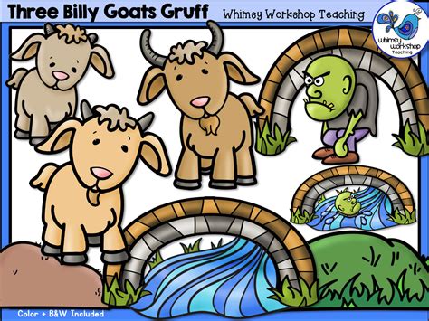 Billy Goats Gruff Clip Art