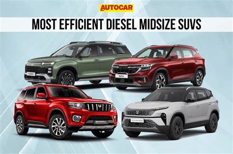 Top 10 most fuel efficient diesel midsize SUVs under Rs 30 lakh - Introduction | Autocar India
