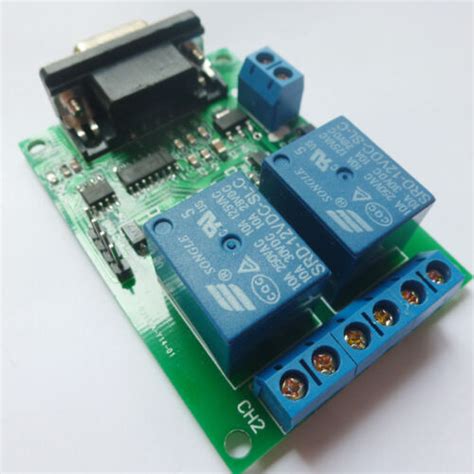 4Ch PC RS232 Relay Board UART COM Serial Ports | Ubuy India