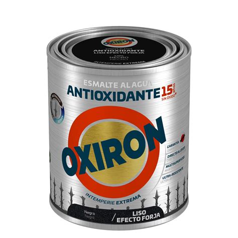 OXIRON ESMALTE ANTIOXIDANTE LISO EFECTO FORJA AL AGUA - Pintures Carrión