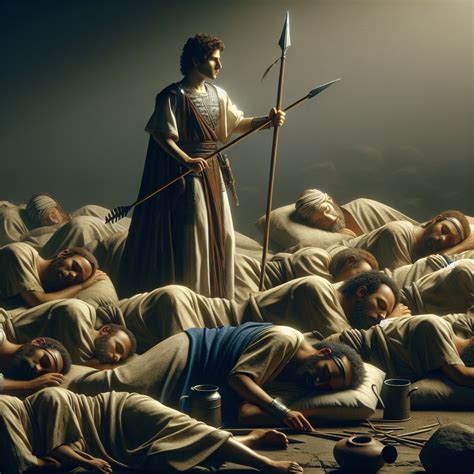 What does 1 Samuel 26:12 mean? | Bible Art