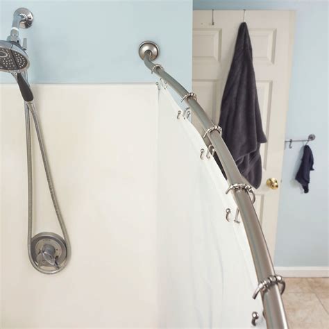 How To Install Curved Shower Curtain Rod | CitizenSide