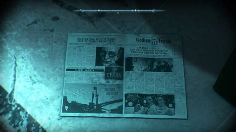 Took a screenshot a while ago of this newspaper in game. Notice the ...