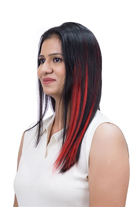 Colored Hair Streaks – Clip-In Highlights (Pack of 2)