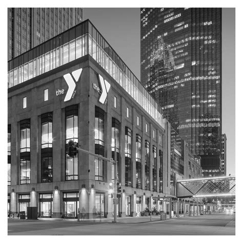 YMCA at Gaviidae Common | Minneapolis, MN | HGA | B&W Archit… | Pete ...