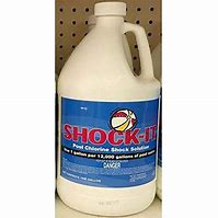 Image result for Liquid Shock for Pools