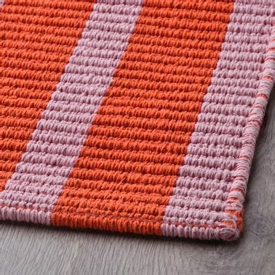 VÄGSKYLT rug, flatwoven, pink/orange, 80x150 cm (2'7"x4'11") - IKEA