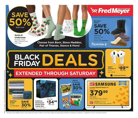 Fred Meyer Black Friday Weekly Ad & Specials from November 28