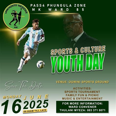 Mk ward 85 youth day, Ogwini Comp Tech High School, Umlazi, 16 June ...