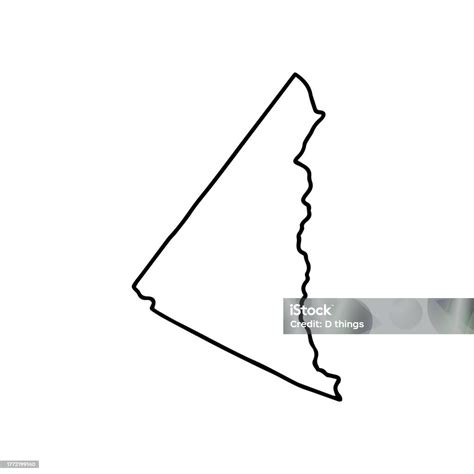 Yukon Outline Map Stock Illustration - Download Image Now - Abstract, Arrival, Backgrounds - iStock