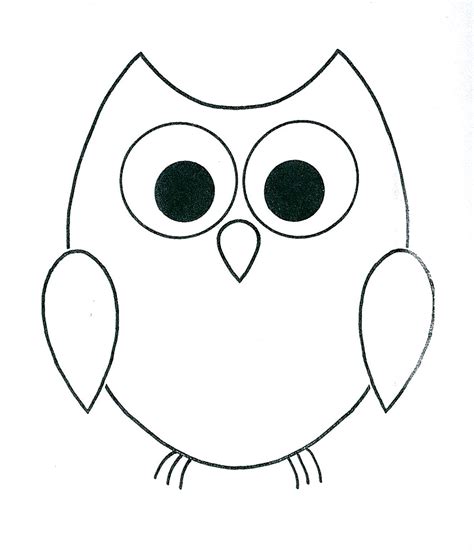 Owl Drawing Easy at PaintingValley.com | Explore collection of Owl ...