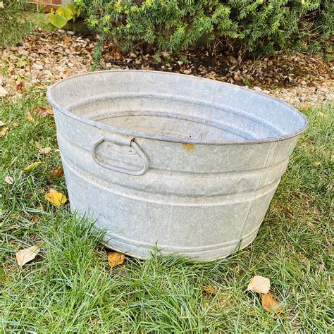 Large Galvanized Metal Tub-$10 | Something Borrowed KC