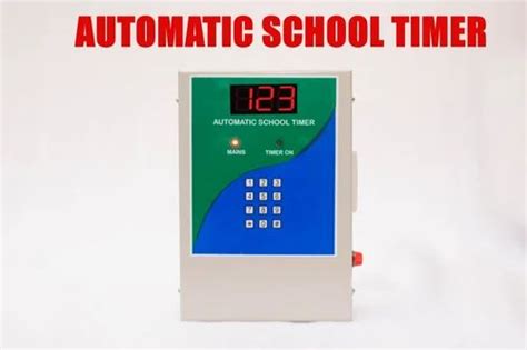 automatic school bell - AUTOMATIC SCHOOL BELL TIMER CLOCK Trader ...