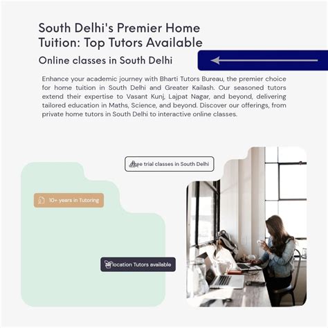 Home Tuition in South Delhi - Bharti Tutors Bureau
