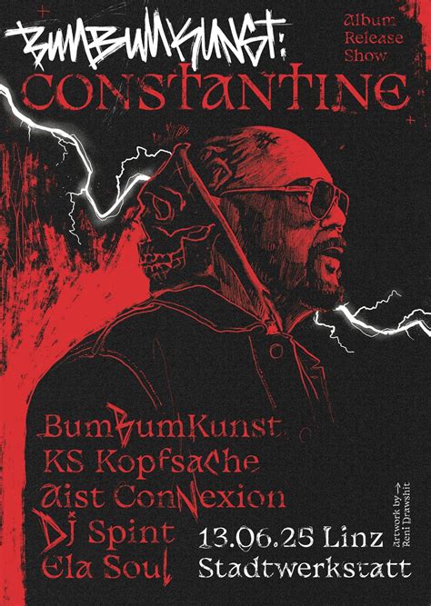 BumBumKunst // Constantine Album Release Show // Stadtwerkstatt Linz ...