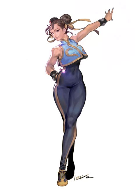 ArtStation - CHUN LI - STREET FIGHTER