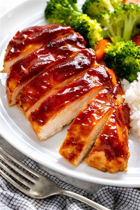 Baked BBQ Chicken Breast - Jessica Gavin