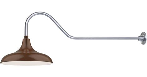 Millennium Lighting RMWHS17-RGN41-ABR RLM 1 Light Outdoor Wall Sconce ...