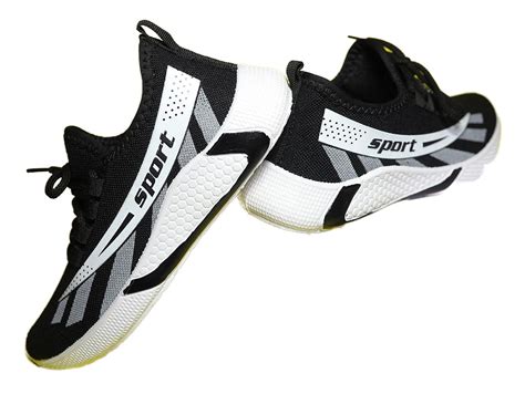 Buy TRW Men's Mesh Sneaker Shoes : 6 UK, Black at Amazon.in