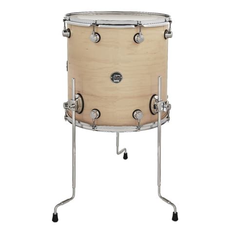 DW Performance Floor Tom 16x16 Natural Lacquer | DCP