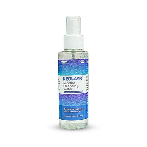 NEOLAYR MICELLAR CLEANSING WATER 100 ML : Amazon.in: Beauty