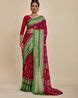 Buy Maroon Sarees for Women by MAHALASA Online | Ajio.com