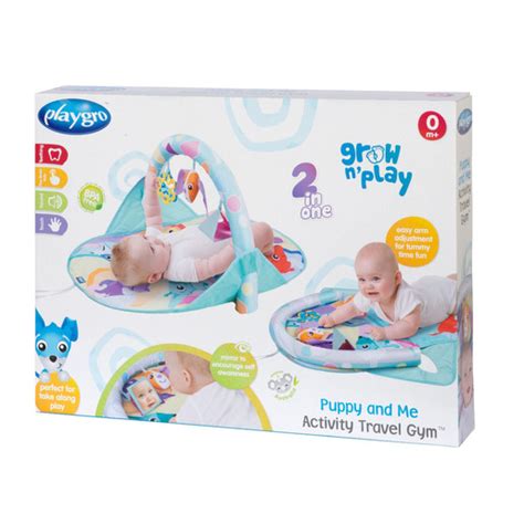 Playgro Puppy and Me Activity Travel Gym | The Entertainer