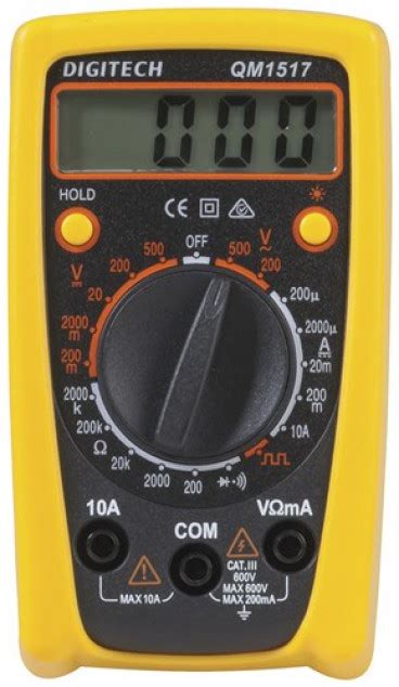 Digitech Multimeter Instructions 的图像结果