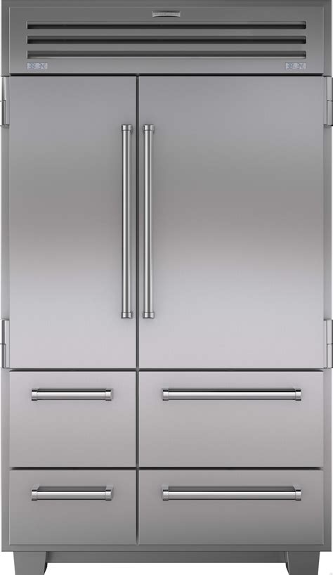 Sub-Zero 648PRO 48 Inch Built-in Side-by-Side Refrigerator with 18.4 cu ...
