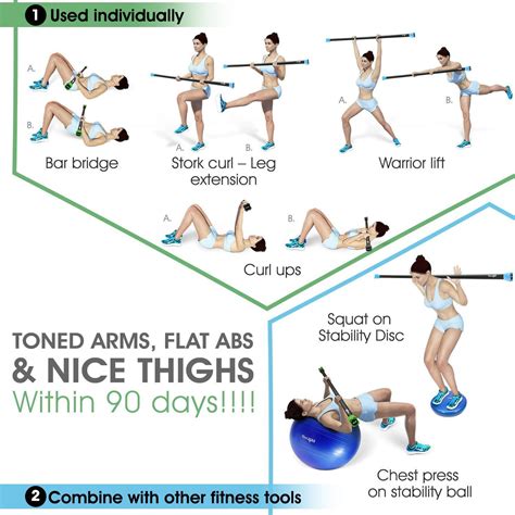 Weighted Body Bar Workouts - WORKOUT CARDIO ROUTINE